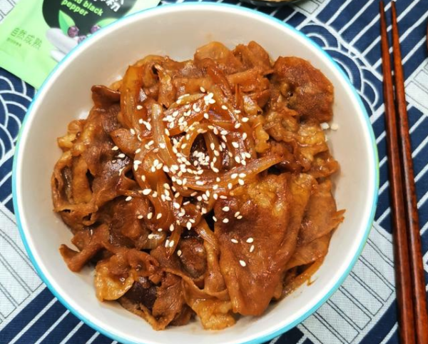 燒汁肥牛飯