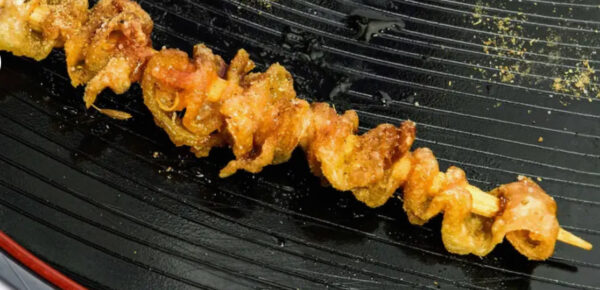 燒雞皮串